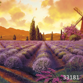 Лавандовый закат