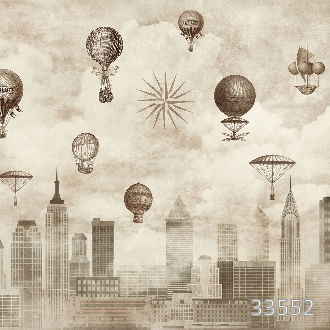 Balloons sepia