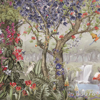 Paradise tropics sepia